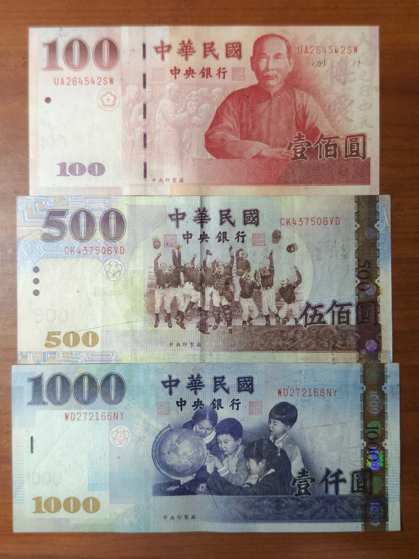 新台幣鈔票